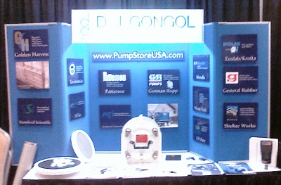 Gongol booth at the IWPCA